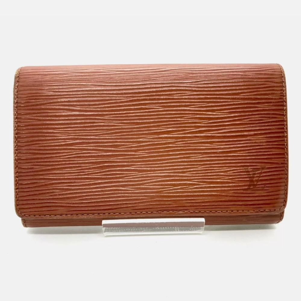 Louis Vuitton Epi Kenya Brown long Wallet